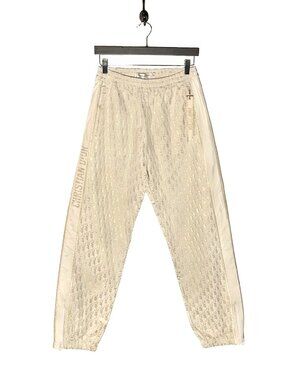 Dior Oblique Gold Technical Taffeta Track Pants